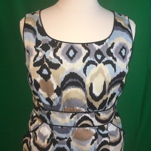 Plus (16) TAHARI Arthur S. Levine Sleeveless Dress